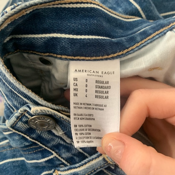 AE striped mom jeans - Picture 3 of 3